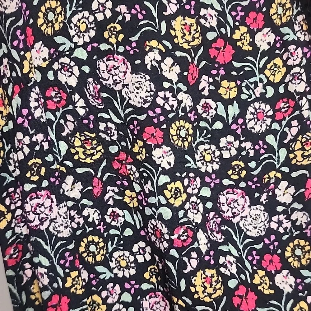 Loft Ditsy Floral Long Sleeve romper size S - Picture 3 of 6